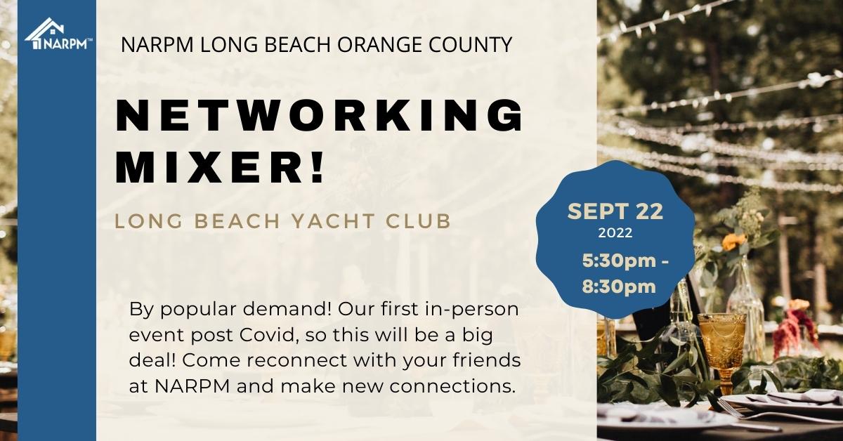 Long Beach Yacht Club Mixer